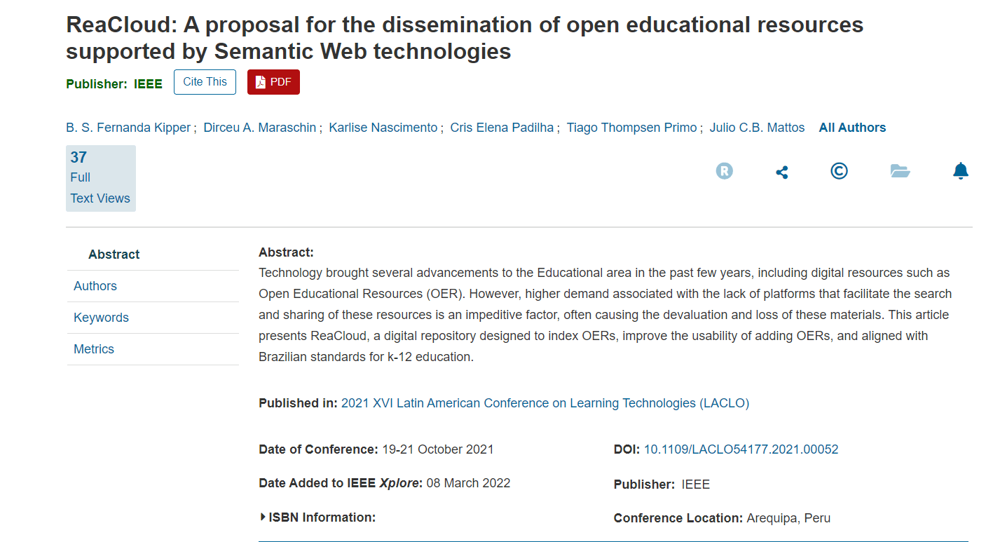 Imagem da publicação